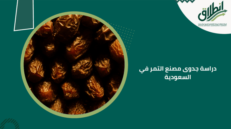 دراسة جدوى مصنع التمر في السعودية