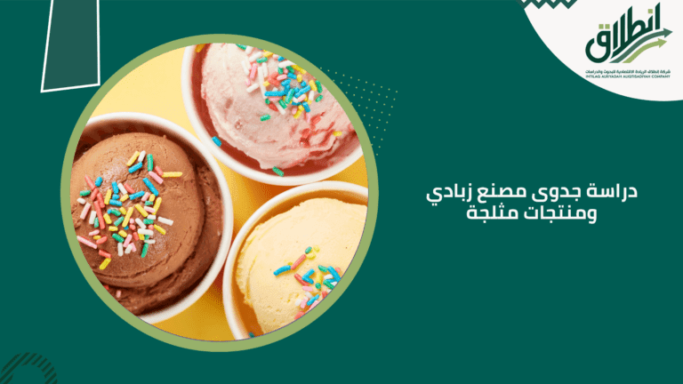 دراسة جدوى مصنع زبادي ومنتجات مثلجة