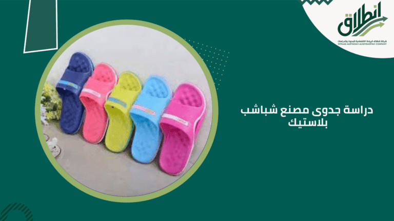 دراسة جدوى مصنع شباشب بلاستيك