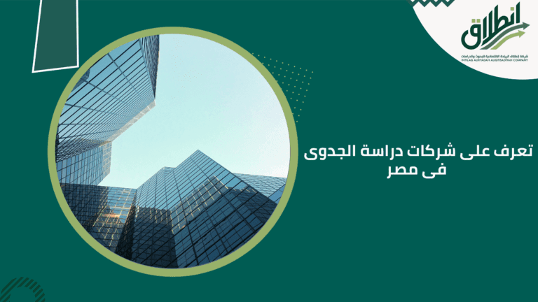 تعرف على شركات دراسة الجدوى فى مصر