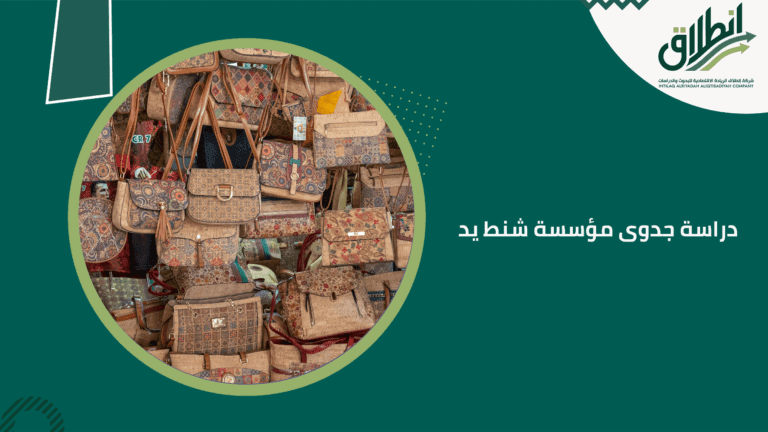 دراسة جدوى مؤسسة شنط يد