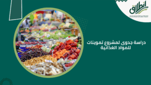 دراسة جدوى لمشروع تموينات للمواد الغذائية