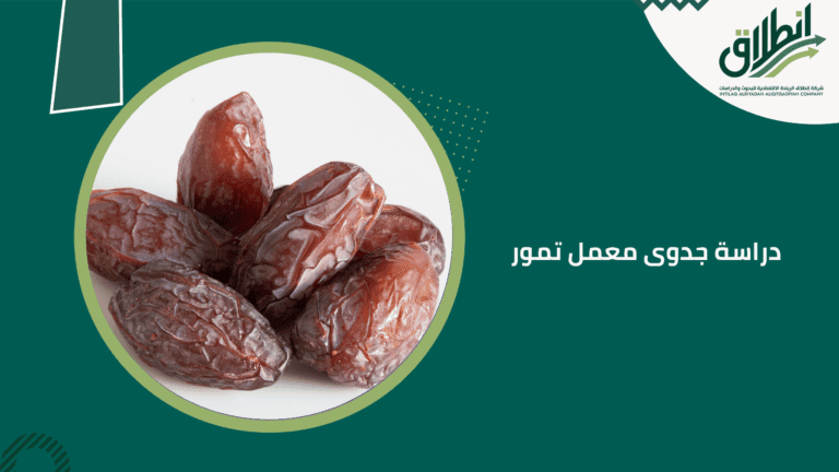 دراسة جدوى معمل تمور