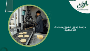 دراسة جدوى مشروع صناعات غذائية pdf