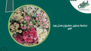 دراسة جدوى مشروع محل ورد pdf