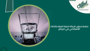دراسة جدوى شركة تحلية المياه بالذكاء الاصطناعي في الرياض